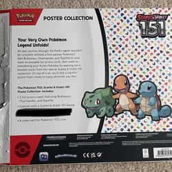 Opened Pokémon Poster Collection 