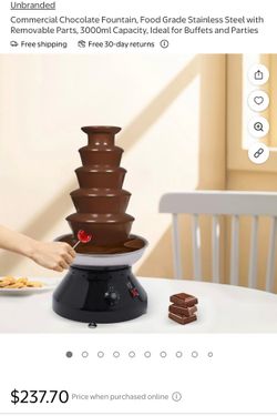 Commercial Chocolate Fountain