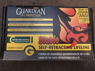 Fall Protection Self-Retracting Lifeline (Harness)