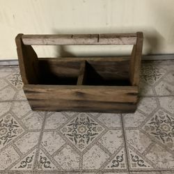 Vintage Wooden Tool Box
