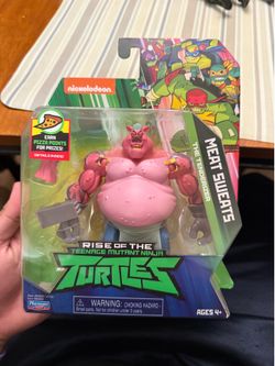 2018 New Teenage Mutant Ninja Turtles Rise Of Meat Sweats TMNT Action Figure NIB