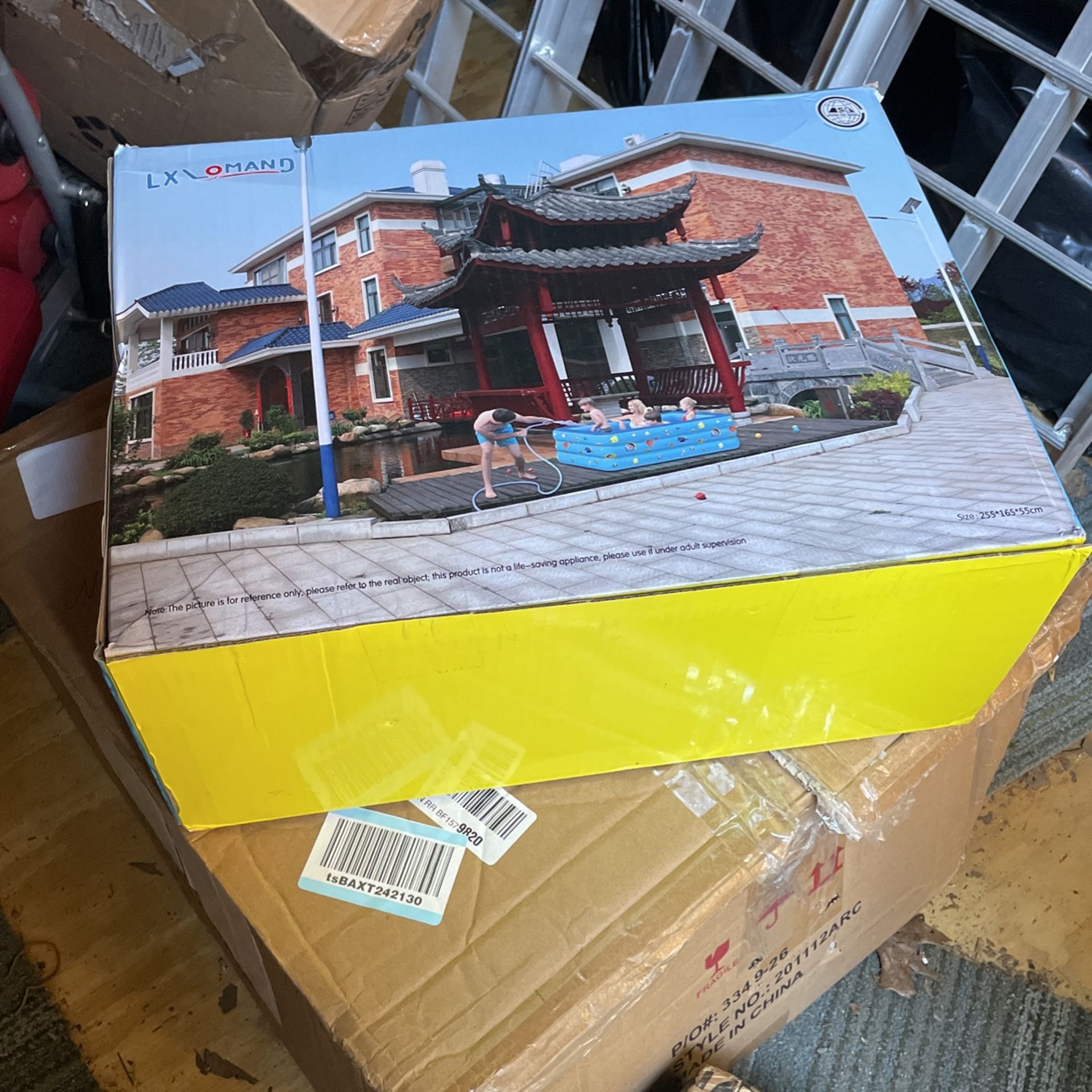 Lomand Kiddie Inflatable Pool