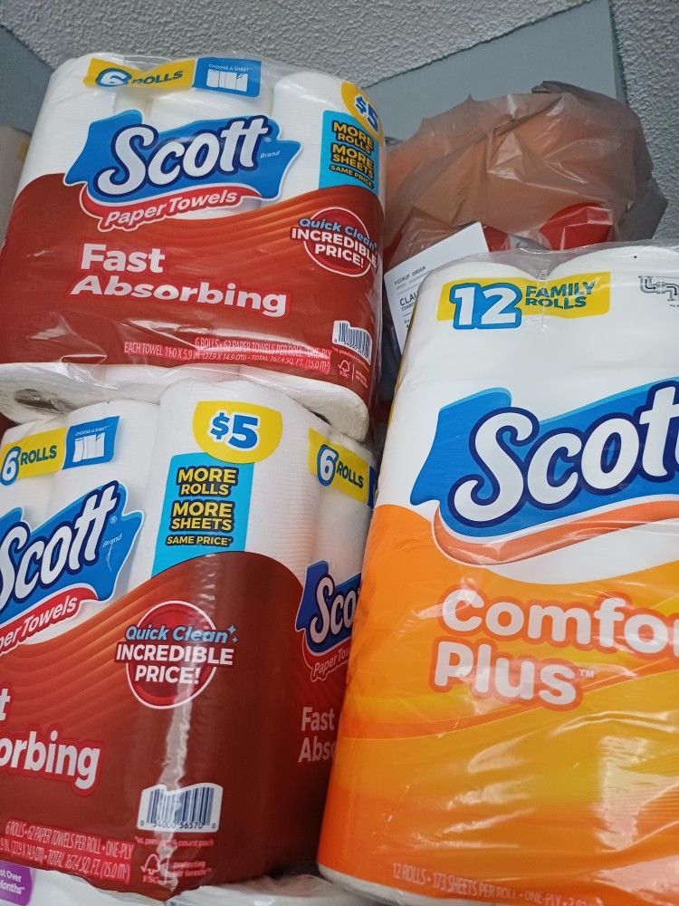 Scott Toilet Paper Or Paper Towels