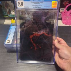 Symbiote Spiderman #1 9.8 CGC Mexican Cover 