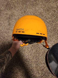Orange Smith Holt Snowboard/ski Helmate
