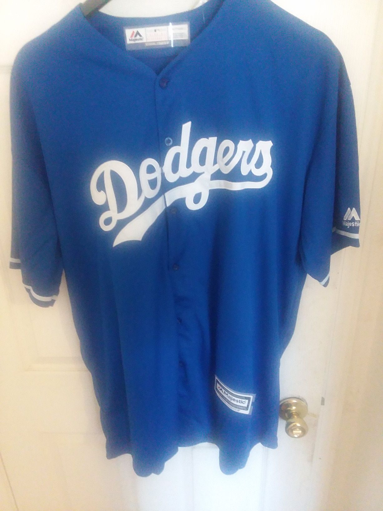 Dodgers Blue n White Baseball Jersey #5 3XXL