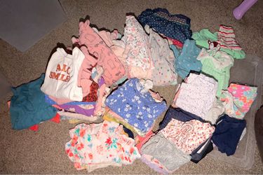 Baby Girl Clothes Lot - 6 Month Size