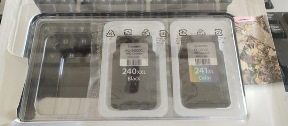 Canon 240xxl Black 241xl Color combo Pack