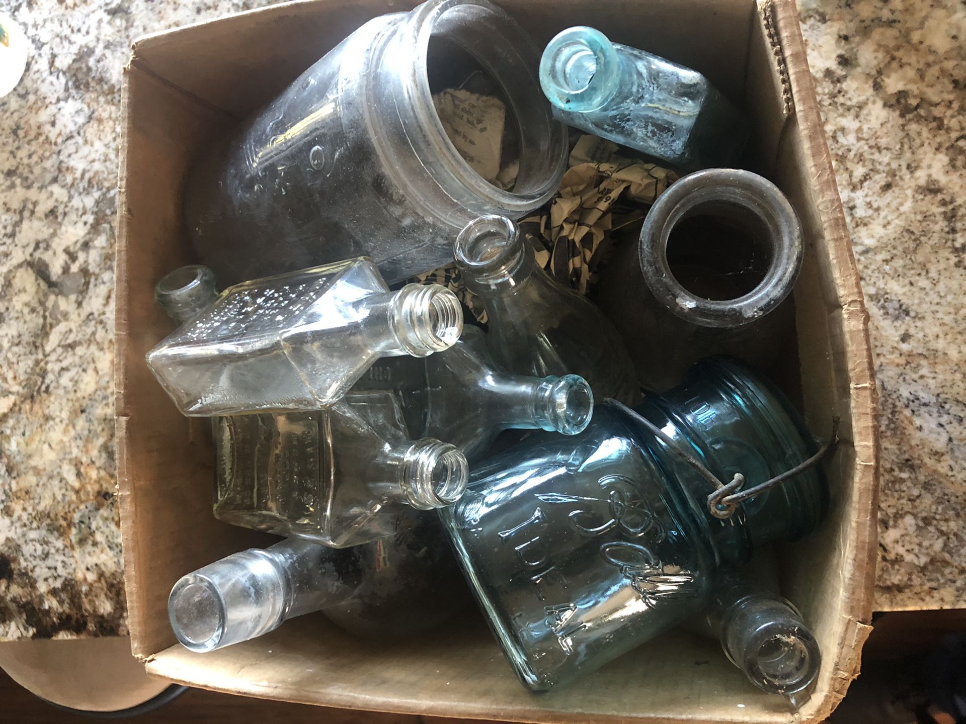Bunch of Antique/Vintage bottles for sale