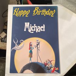 Jack Skellington - Michael Bday Card