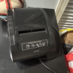 Thermal Receipt Printer- Black, Model Zy306
