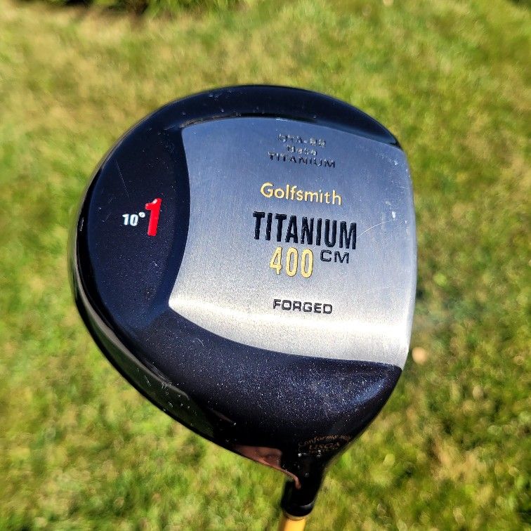 GolfSmith Titanium 400 10° Driver Golf Club, RH