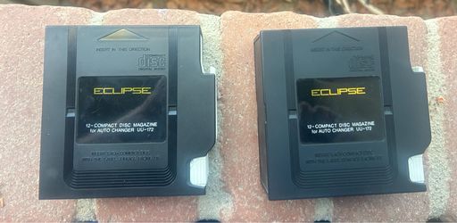 2 - Fujitsu Eclipse 12 Compact Disc Magazine Carteidges Model UU-172