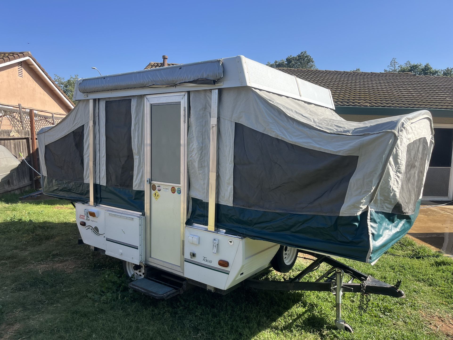 Coleman Pop Up Tent Trailer 