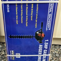 Auger Gas Drill