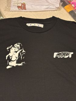 Men’s Off White Black And White Tshirt XXL