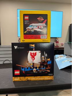 Lego GWPs Sea Serpent Set number 40912 and Airplane set number (contact info removed)