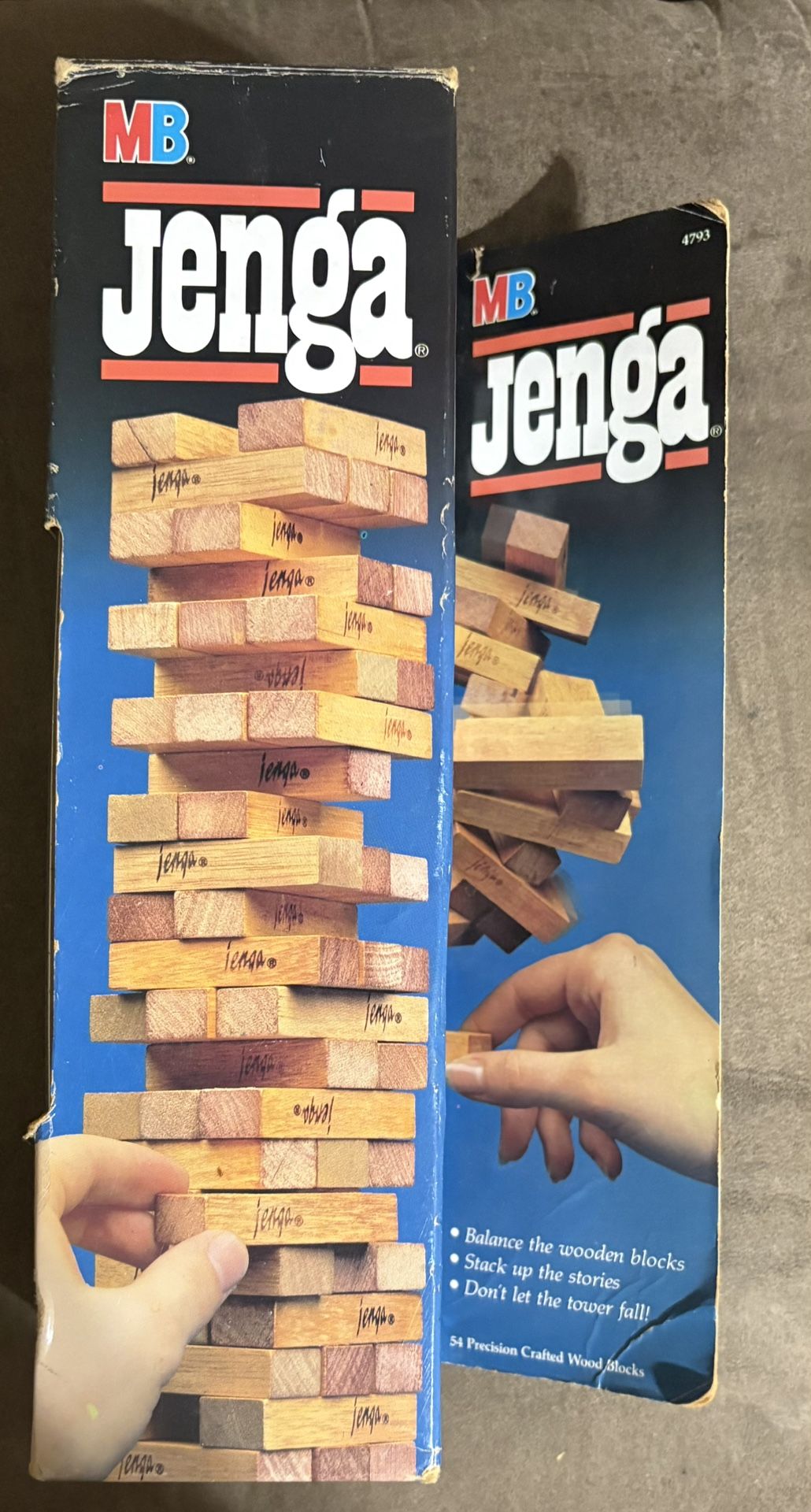 Vintage Milton Bradley 1986 Jenga