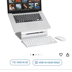 Rain Design iLevel2 Adjustable Height Laptop Stand (Patented) (Silver)