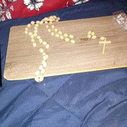 Vintage Elephant Ivory Beaded Rosary