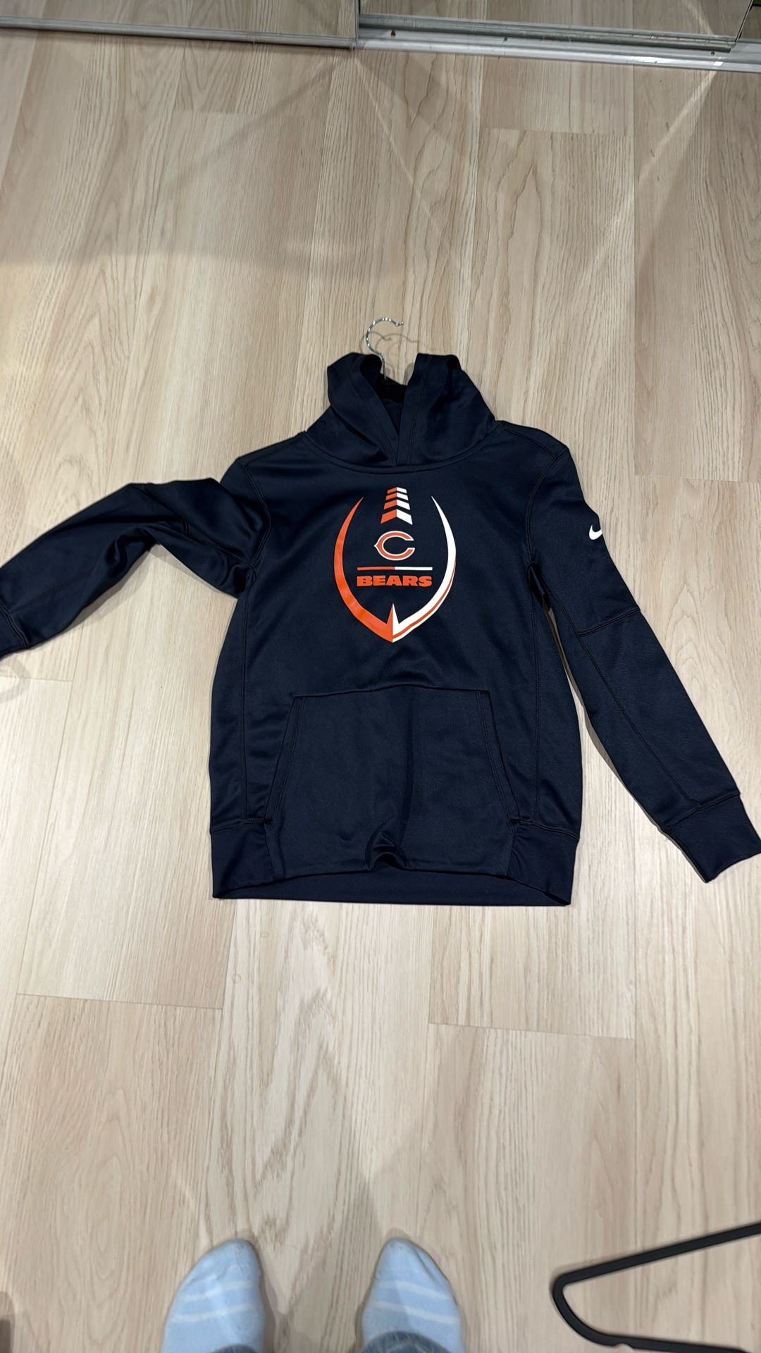 Chicago Bears Hoodie Kids Size Medium