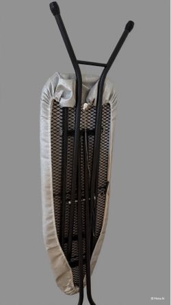 Black Frame - silver fabric Ironing Board
