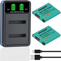 NB-11L NB-11LH Battery and Charger for Canon Elph 110, Elph 130, Elph 140, Elph 150, Elph 160, Elph 170 is, Elph 180, Elph 190, Elph 320, Elph 340, El