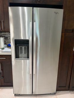Whirlpool Stainless Steel Side-by-Side Refrigerator
