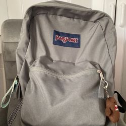 Gray Jan sport Backpack 