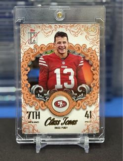 2025 Topps Signature Class - Class Icons Brock Purdy #CI-12 Orange /50