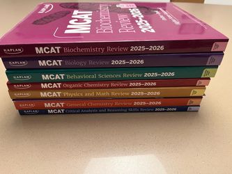 Kaplan MCAT Complete 7-Book Subject Review 2025–2026