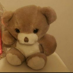 Teddy Bear Plush Doll w Free Gift OBO