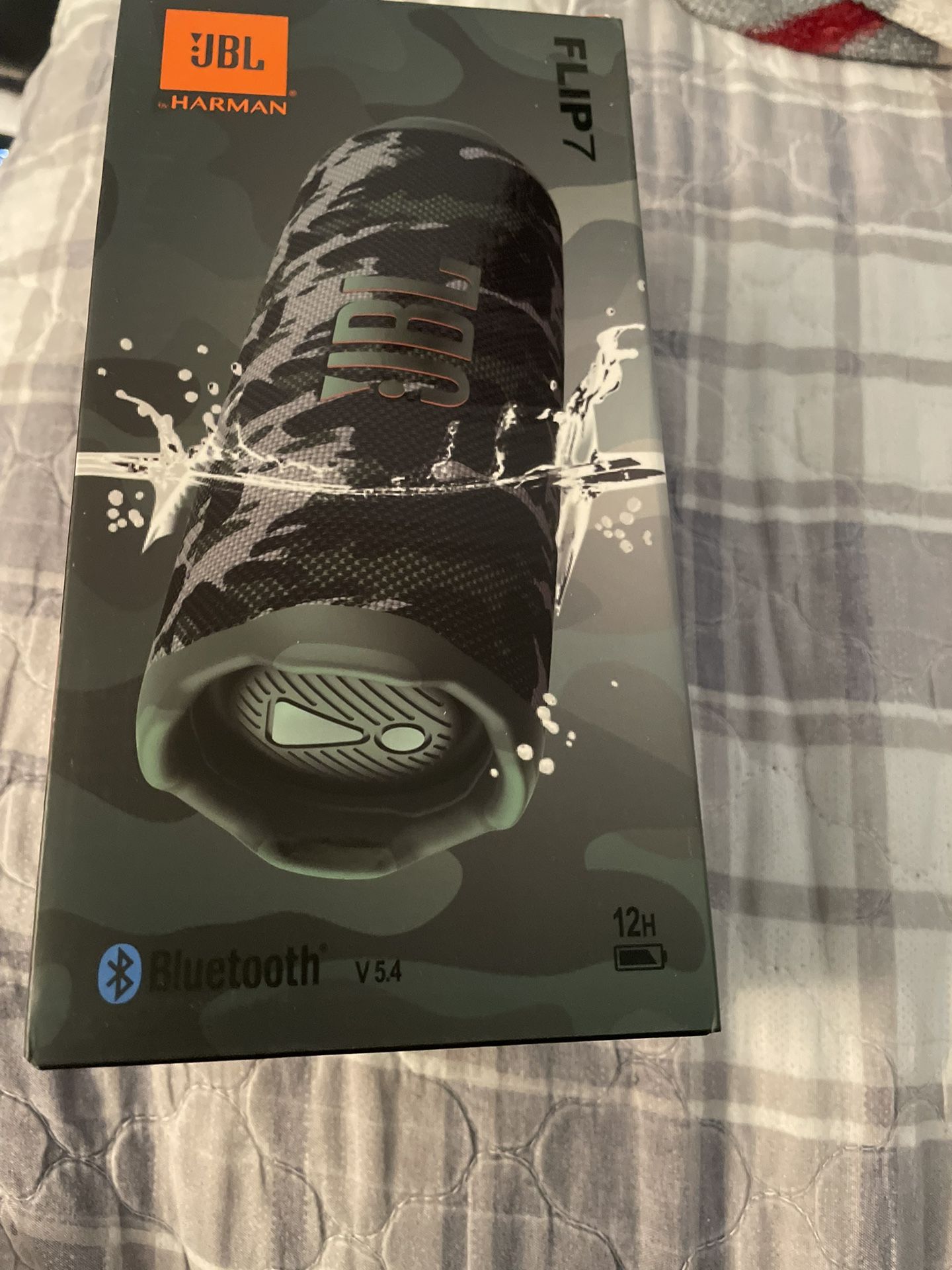 Inspired by JBL Flip 7 Camouflage Bluetooth Speaker Portable 