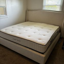 King Size Matress With Bed Frame