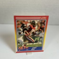Jerry Rice 1990 Score All Pro, Card #590 