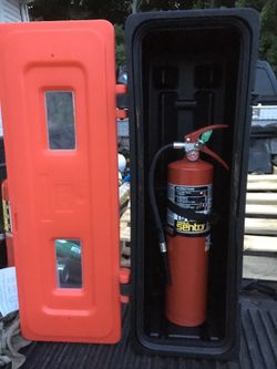 Fire Extinguisher with Water Proof Case