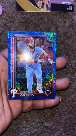 2026 Topps Series 2 - blue  Holo Parallel -  Weston Wilson - Phillies - ALT-1 -SP  063/150