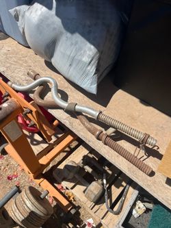 Weight set with stand and two curl bars