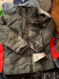 Size 10/12 boys Columbia Kids Waterproof Jacket with Hood