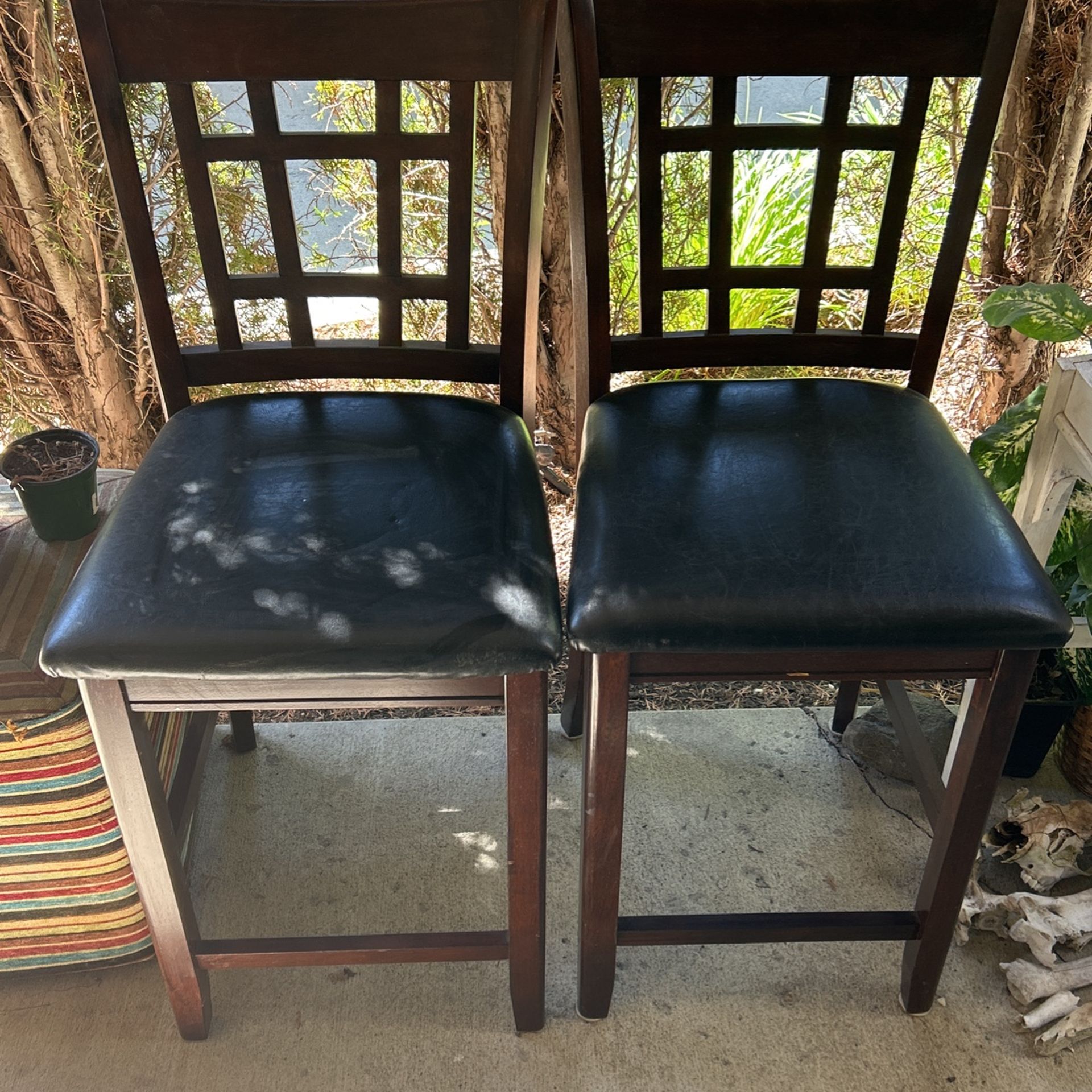 Two Bar Chairs
