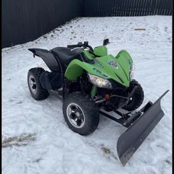 Snow Plow Atv Quad Artic Cat Xc450 4 Wheeler 4x4