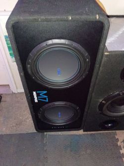 Pair of Memphis M7's 12 inch subs