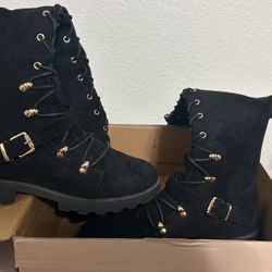 Thigh High Black Boots