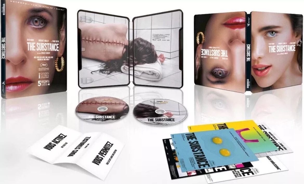 The Substance Steelbook (4K UHD + Blu-ray)