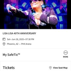 2 Lisa Lisa Tickets 