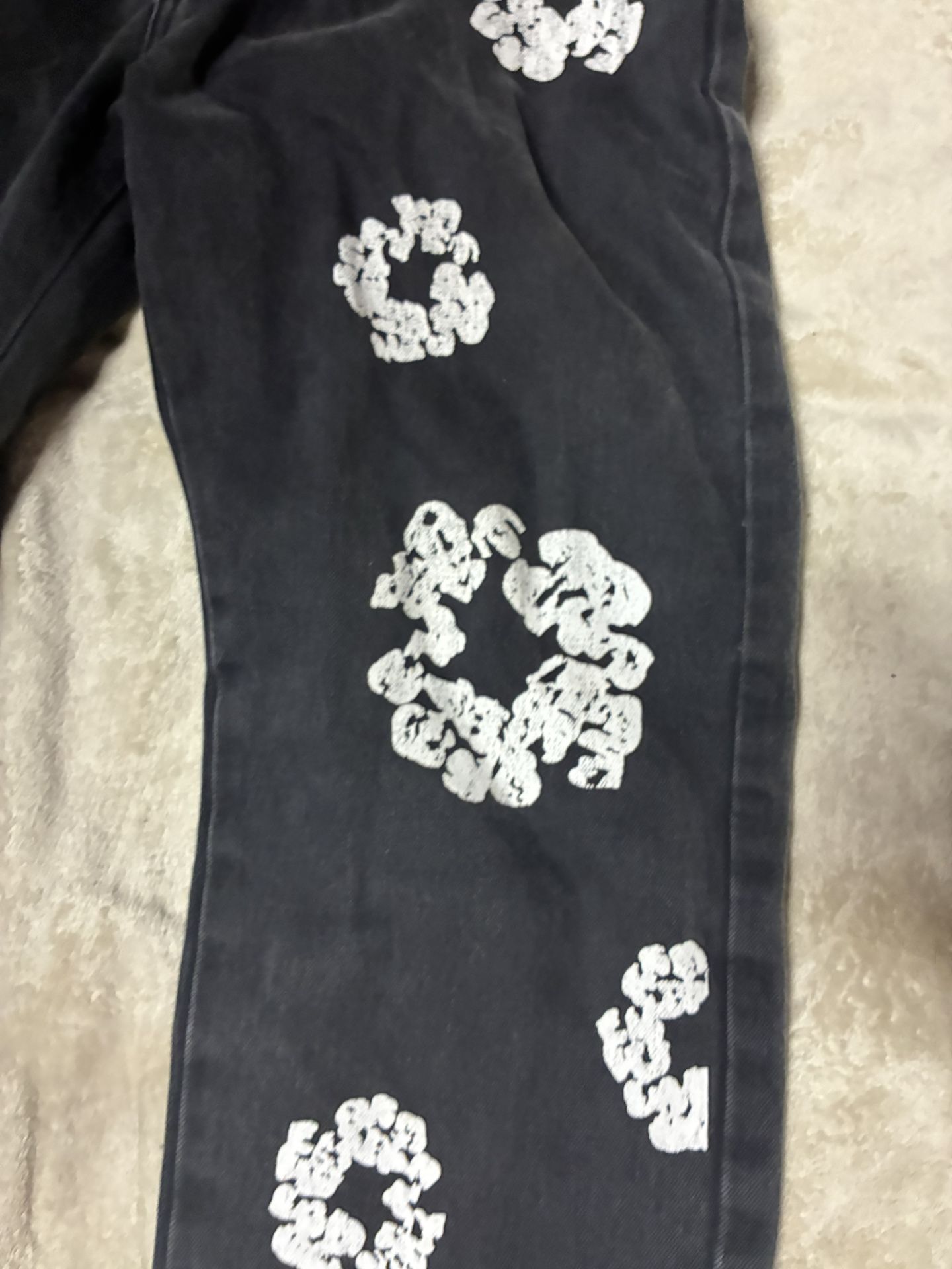 Denim Tear Jeans Black