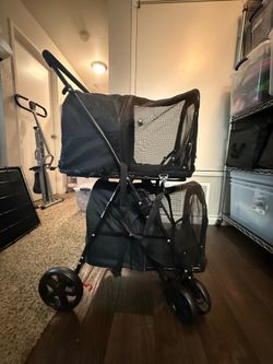Double Pet Stroller