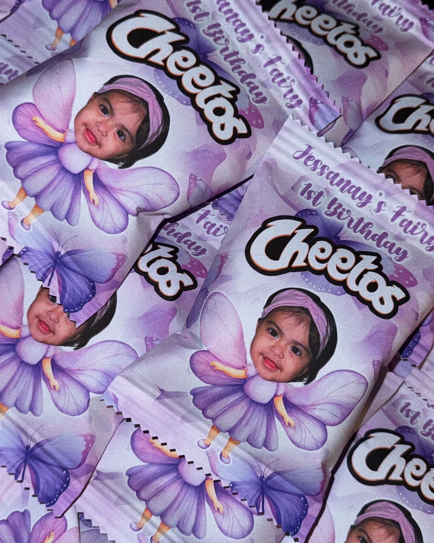 Fairy Butterfly Chip Bags Party Favors