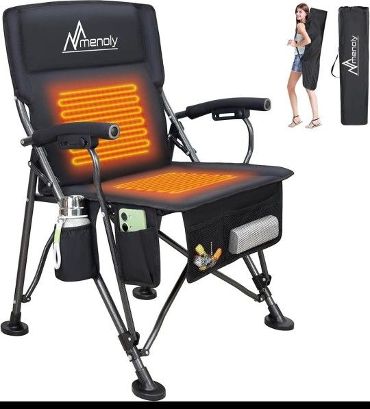 Portable Heated Chair (Power Bank Included)