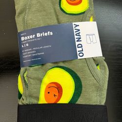 New Old Navy Large Avocado Boxer Brief 